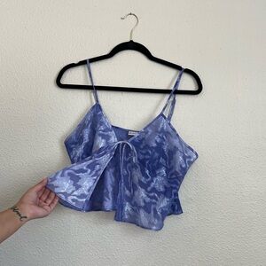 Vintage Frederick’s of Hollywood Tie front camisole